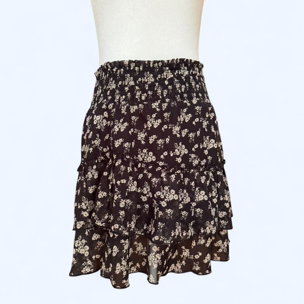 Altar'd State Women's Black and Brown Skirt